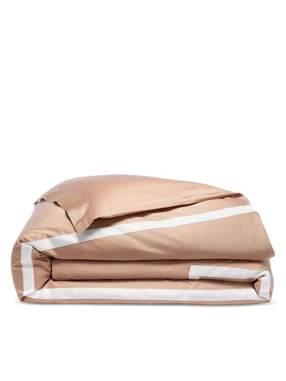 Matouk Alessandra Egyptian Cotton Duvet Cover Ambrosia /Bone Size King